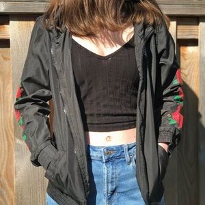 Zumiez Empyre Keana Rose WindBreaker Jacket